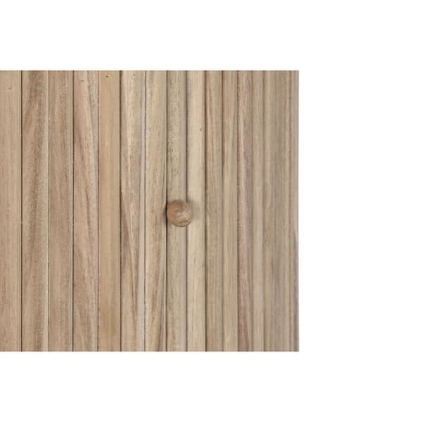 Matsalsbord Home ESPRIT Naturell Trä MDF 120 x 120 x 77 cm