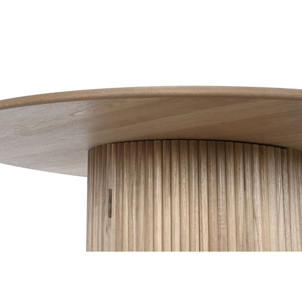 Matsalsbord Home ESPRIT Naturell Trä MDF 120 x 120 x 77 cm