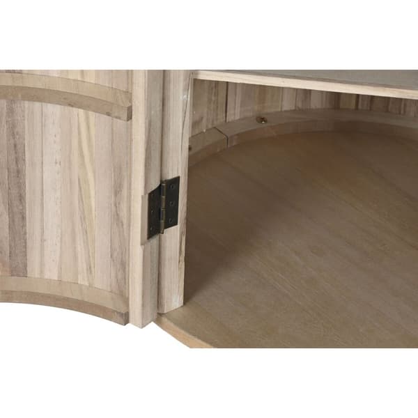 Matsalsbord Home ESPRIT Naturell Trä MDF 120 x 120 x 77 cm