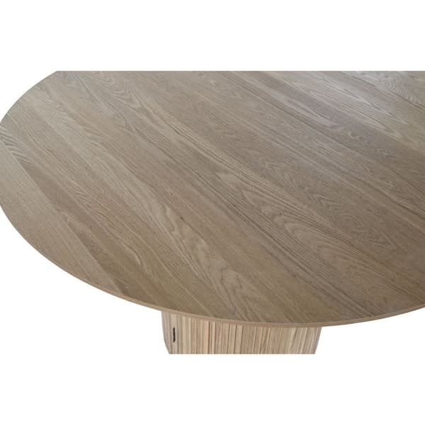 Matsalsbord Home ESPRIT Naturell Trä MDF 120 x 120 x 77 cm