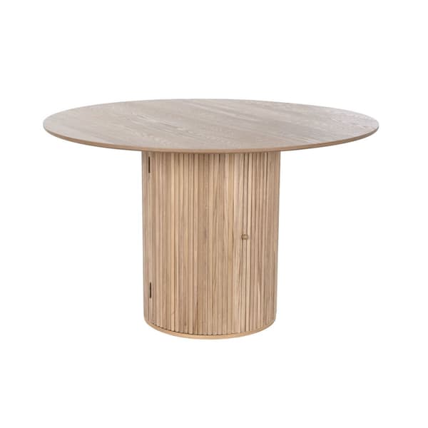 Matsalsbord Home ESPRIT Naturell Trä MDF 120 x 120 x 77 cm