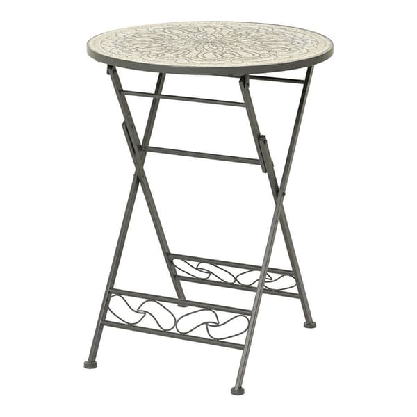 Bord Bistro 899263 Svart Järn Ø 60 x 76 cm
