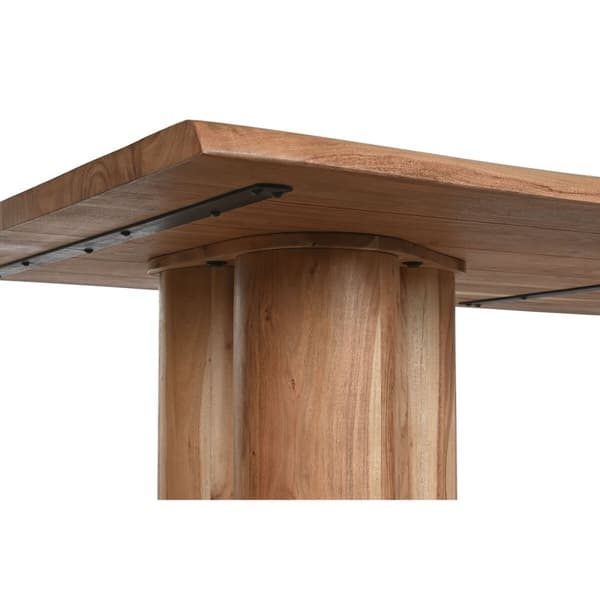 Matsalsbord Home ESPRIT Brun Naturell Akaciaträ 200 x 100 x 76 cm