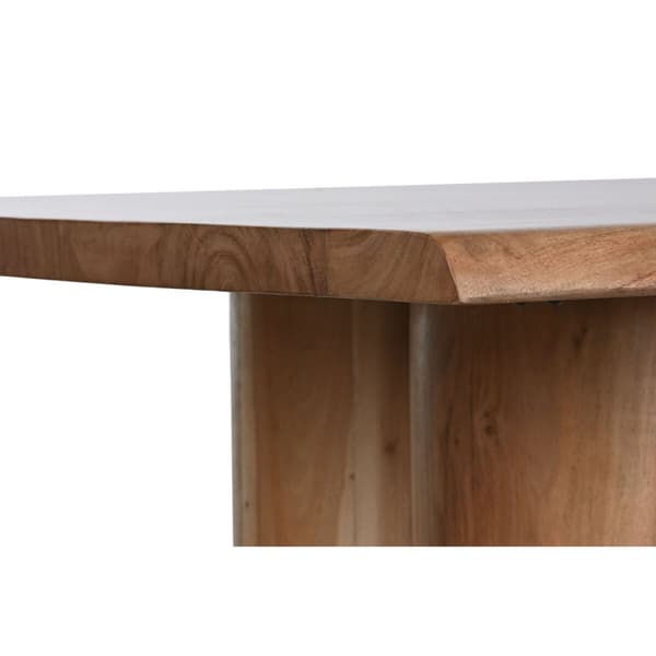 Matsalsbord Home ESPRIT Brun Naturell Akaciaträ 200 x 100 x 76 cm