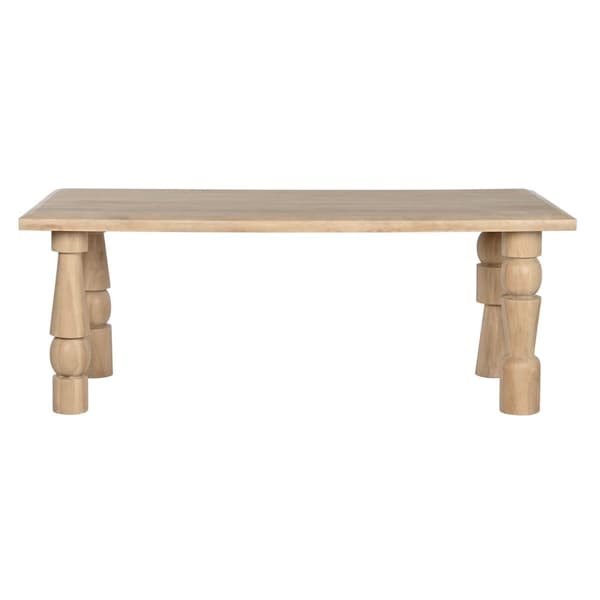 Matsalsbord Home ESPRIT Naturell Mangoträ 200 x 90 x 76 cm