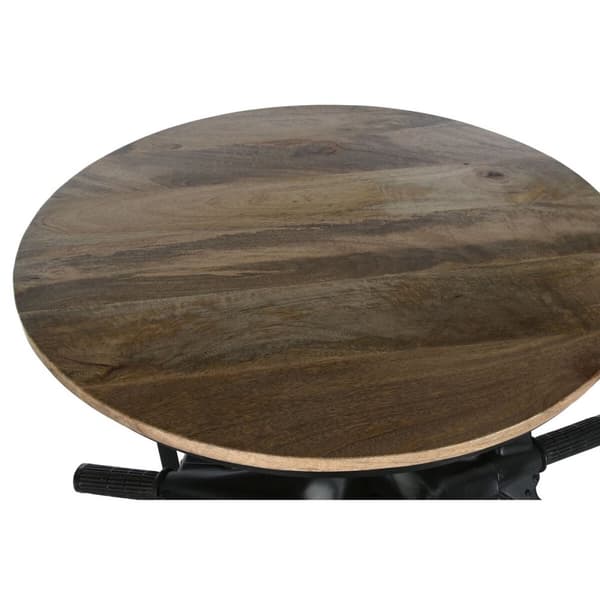 Sidobord Home ESPRIT Brun Svart Järn Mangoträ 116 x 72 x 110 cm