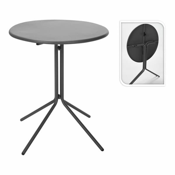 Fällbord Ambiance x99001600 Mörkgrå Ø 58 x 70 cm
