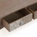Miniatyrbild 5 av 5: Soffbord Versa Lyra Paulowniaträ Trä MDF 60 x 41 x 110 cm