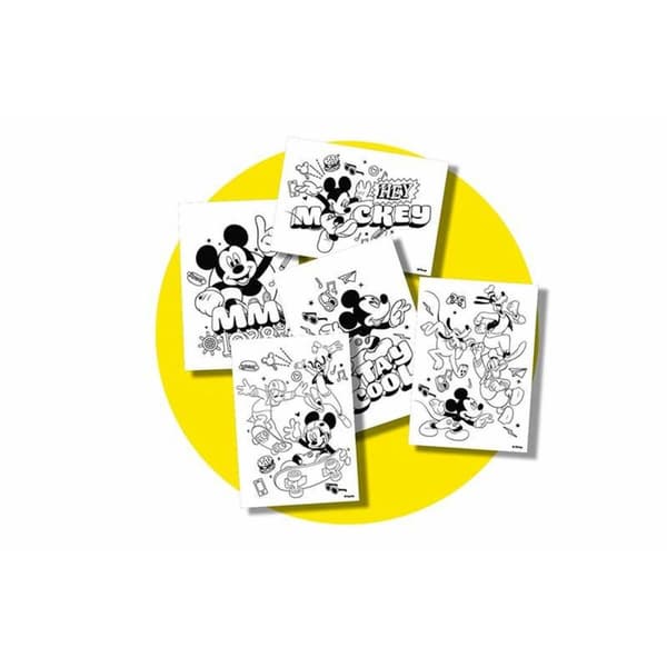 Tvåsidig skrivtavla Mickey Mouse 57 x 73 x 49 cm