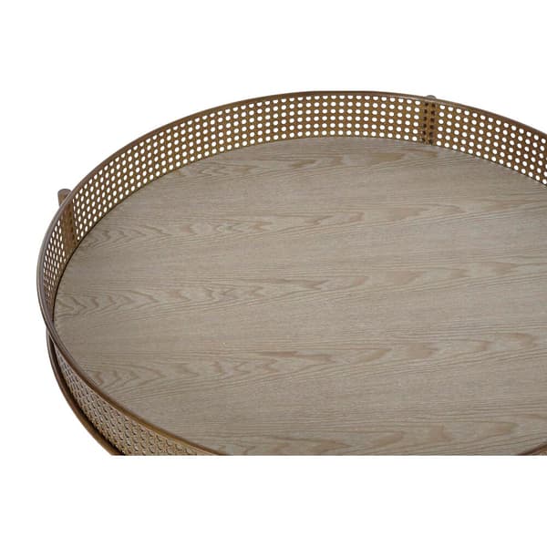 Sofabord DKD Home Decor Metal 80 x 80 x 38 cm