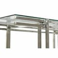 Miniatyrbillede 3 af 5: Sofabord DKD Home Decor Krystal Rustfrit stål (120 x 60 x 45 cm)