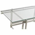 Miniatyrbillede 5 af 5: Sofabord DKD Home Decor Krystal Rustfrit stål (120 x 60 x 45 cm)
