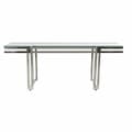 Miniatyrbillede 2 af 5: Sofabord DKD Home Decor Krystal Rustfrit stål (120 x 60 x 45 cm)