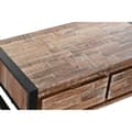 Miniatyrbillede 7 af 7: Sofabord DKD Home Decor Metal Akacie (110 x 60 x 40 cm)