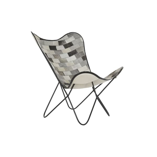 Spisebordsstol DKD Home Decor Hvid Sort Beige Grå 74 x 70 x 90 cm