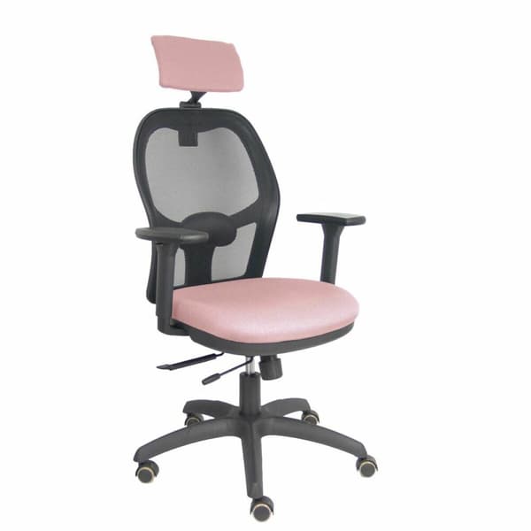 Kontorstol med hovedgærde Piqueras y Crespo B3DRPCR Pink