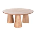 Miniatyrbillede 1 af 3: Sofabord DKD Home Decor Akacie 100 x 100 x 43 cm