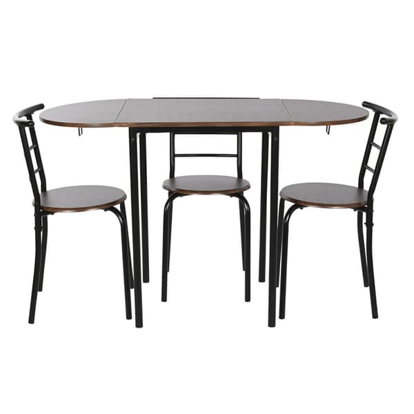 Spisebordsæt med 4 stole DKD Home Decor 121 x 55 x 78 cm