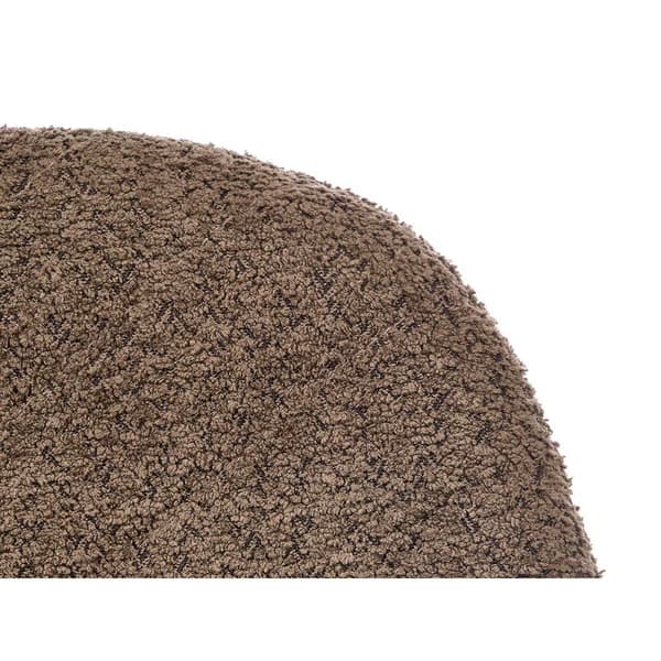 Stol Brun Klæde Fleece 45 x 89 x 53 cm (4 enheder)