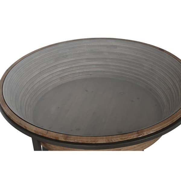 Sofabord Home ESPRIT Krystal Gran 102 x 102 x 46 cm