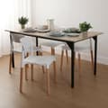 Miniatyrbillede 3 af 6: Stol Versa Hvid 45 x 76 x 42 cm (4 enheder)
