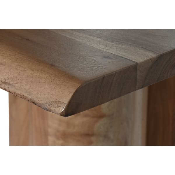 Spisebord Home ESPRIT Brun Natur Akacie 200 x 100 x 76 cm