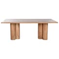 Miniatyrbillede 7 af 7: Spisebord Home ESPRIT Brun Natur Akacie 200 x 100 x 76 cm