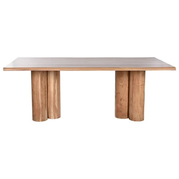 Spisebord Home ESPRIT Brun Natur Akacie 200 x 100 x 76 cm