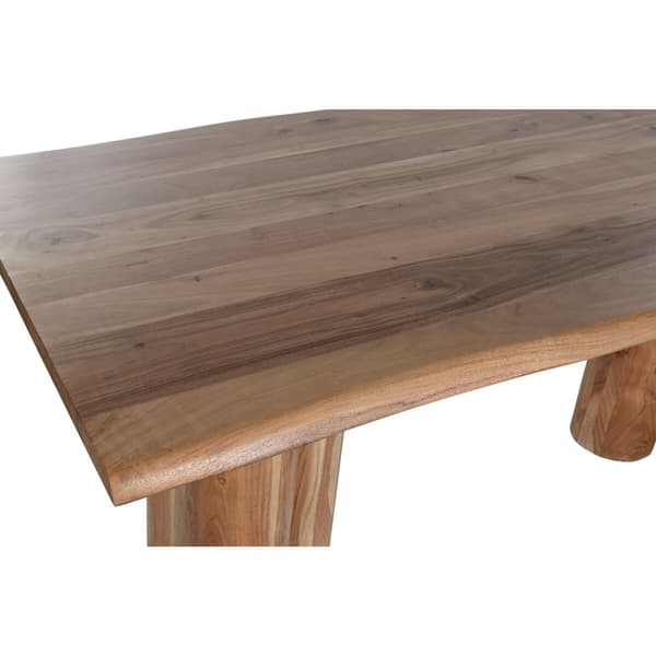Spisebord Home ESPRIT Brun Natur Akacie 200 x 100 x 76 cm