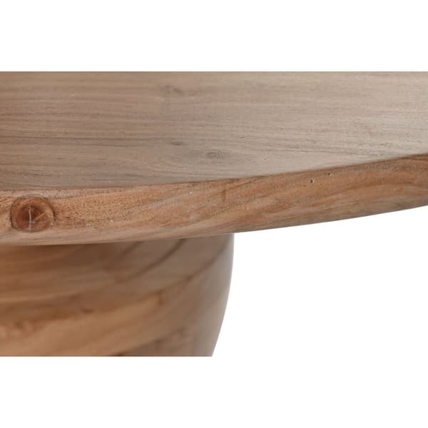 Spisebord Home ESPRIT Brun Natur Akacie 115 x 115 x 76 cm