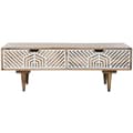 Miniatyrbillede 1 af 6: Sofabord Home ESPRIT Hvid Mangotræ 115 x 60 x 40 cm