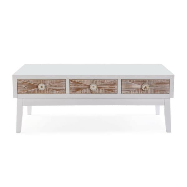 Sofabord Versa Sira Fyrretræ Træ MDF 60 x 41 x 110 cm