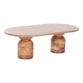 Miniatyrbillede 1 af 5: Sofabord DKD Home Decor Akacie 135 x 75 x 45 cm