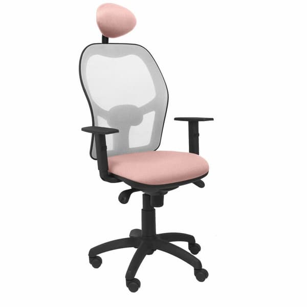Kontorstol med nakkestøtte Jorquera Piqueras y Crespo ALI710C Rosa