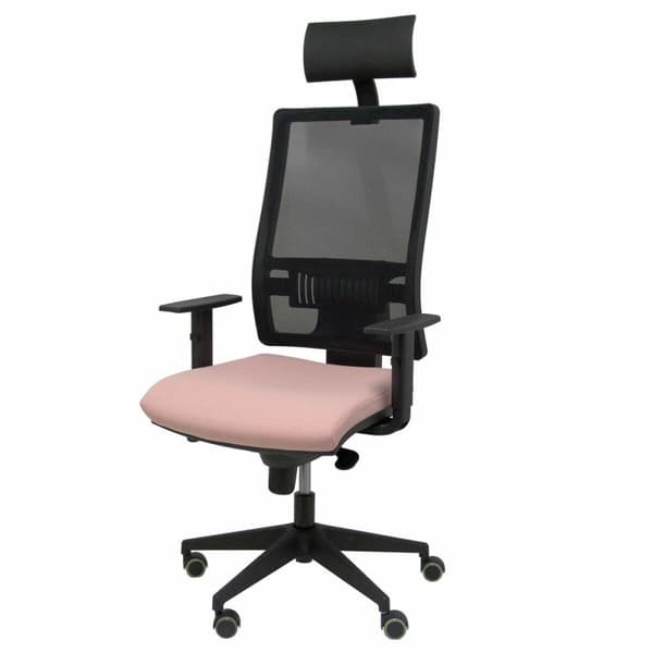 Kontorstol med nakkestøtte Horna bali Piqueras y Crespo BALI710 Rosa Lyse Rosa