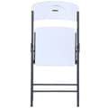 Miniatyrbillede 3 af 5: Polstrede Campingstol Lifetime Hvid 47 x 84,5 x 48 cm (6 enheder)