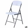 Miniatyrbillede 1 af 5: Polstrede Campingstol Lifetime Hvid 47 x 84,5 x 48 cm (6 enheder)