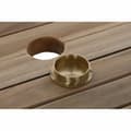 Miniatyrbilde 3 av 7: Middagsbord DKD Home Decor Brun Uttrekkbar Teak (180 x 120 x 75 cm)