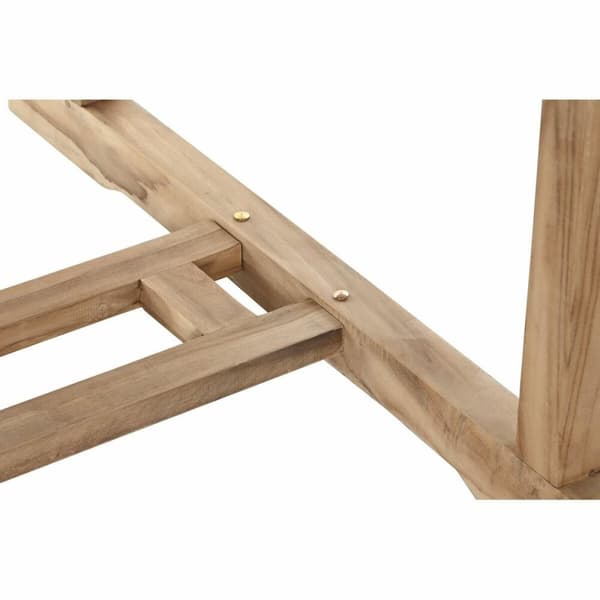 Middagsbord DKD Home Decor Brun Uttrekkbar Teak (180 x 120 x 75 cm)