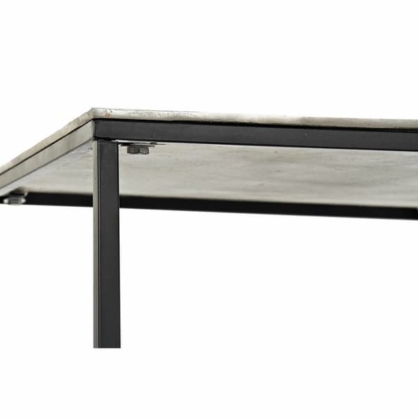 Senterbord DKD Home Decor Metall Aluminium (111,7 x 61 x 43 cm)