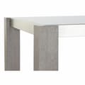Miniatyrbilde 5 av 5: Middagsbord DKD Home Decor Krystall Grå Aluminium Tammi Herdet glass (162 x 92 x 74 cm)