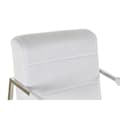 Miniatyrbilde 6 av 7: Stol DKD Home Decor Polyester Stål Hvit (56 x 68 x 92 cm)