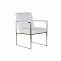 Miniatyrbilde 1 av 7: Stol DKD Home Decor Polyester Stål Hvit (56 x 68 x 92 cm)