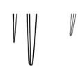 Miniatyrbilde 4 av 5: Middagsbord DKD Home Decor 180 x 87 x 76 cm Svart Metall Brun Akasia