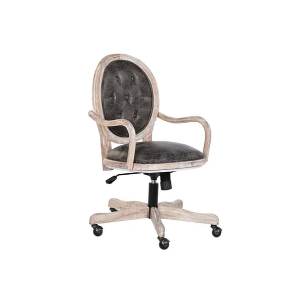 Middagsstol DKD Home Decor Svart Mørkebrunt 52 x 50 x 88 cm