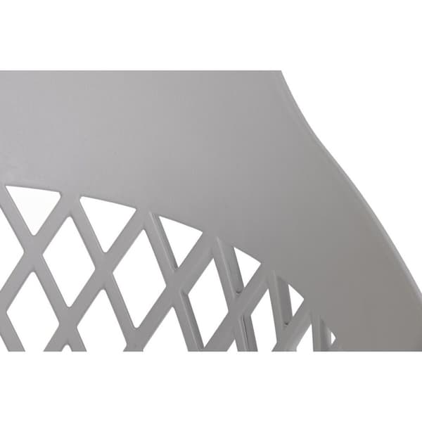Middagsstol DKD Home Decor Lysegrp 57 x 57 x 80,5 cm