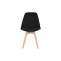 Miniatyrbilde 4 av 6: Stol DKD Home Decor Svart 48 x 56 x 83 cm
