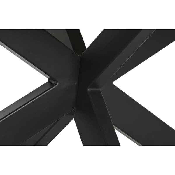 Senterbord DKD Home Decor Naturell Metall Treverk av mangotre 130 x 70 x 45 cm