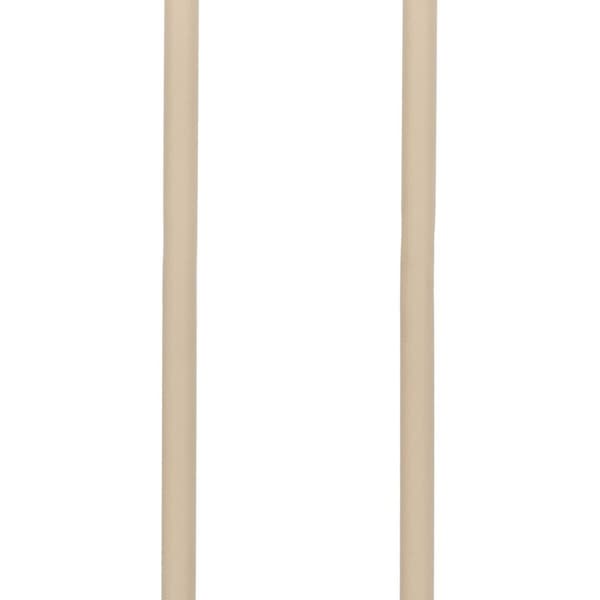 Sidebord 30,5 x 30,5 x 53 cm Krem Jern