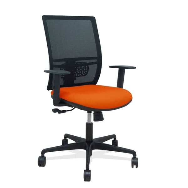 Kontorstol Yunquera Piqueras y Crespo 0B68R65 Mørk oransje